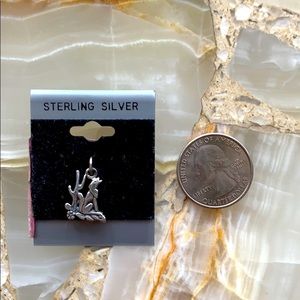 🎉 BOGO 2/$12! Sterling Silver Coyote Pendant